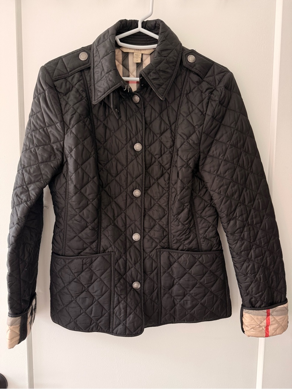 Burberry Brit Woman’s Quilted Jacket XS